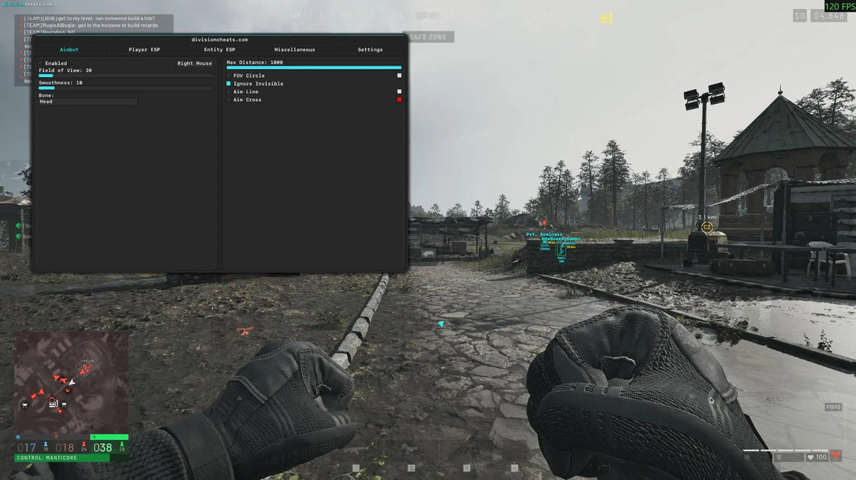 Division Wardogs Cheat features