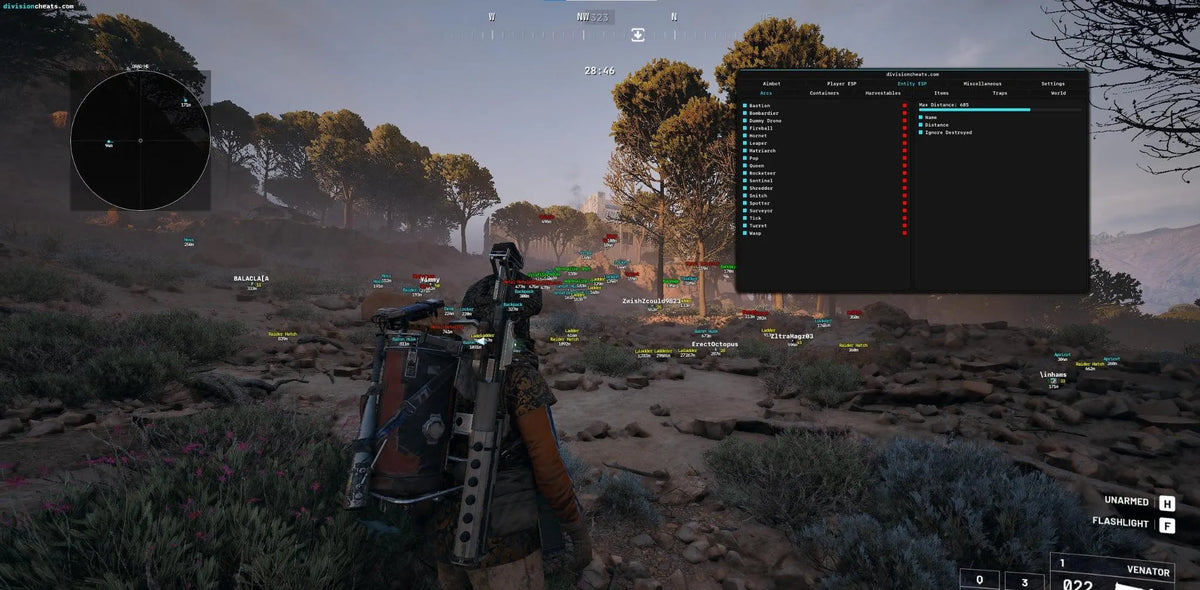 Division Arc Raiders Cheat in game