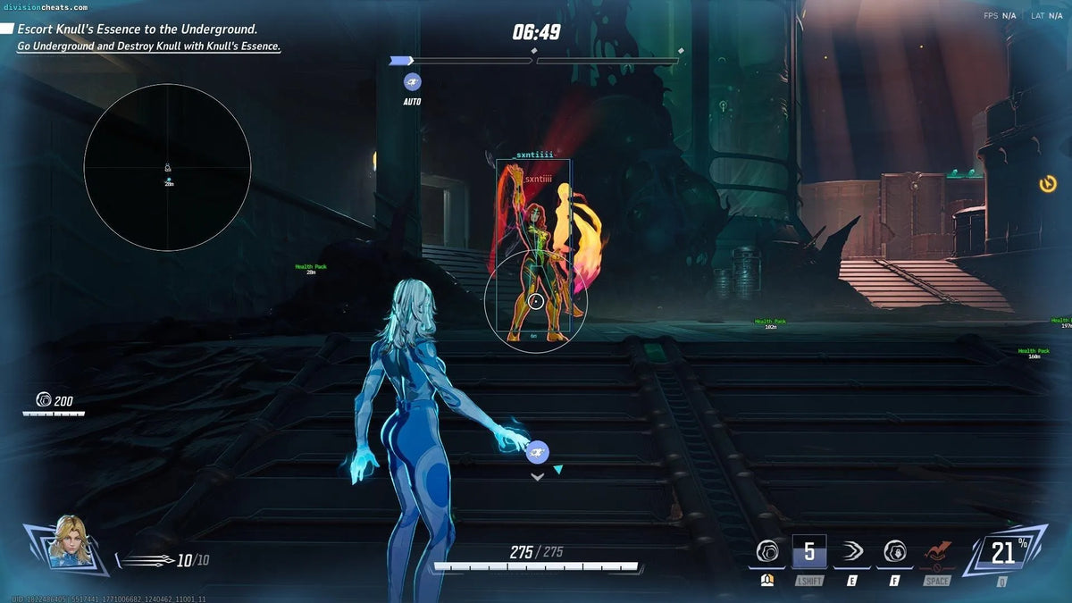 Division Marvel Rivals Cheat settings