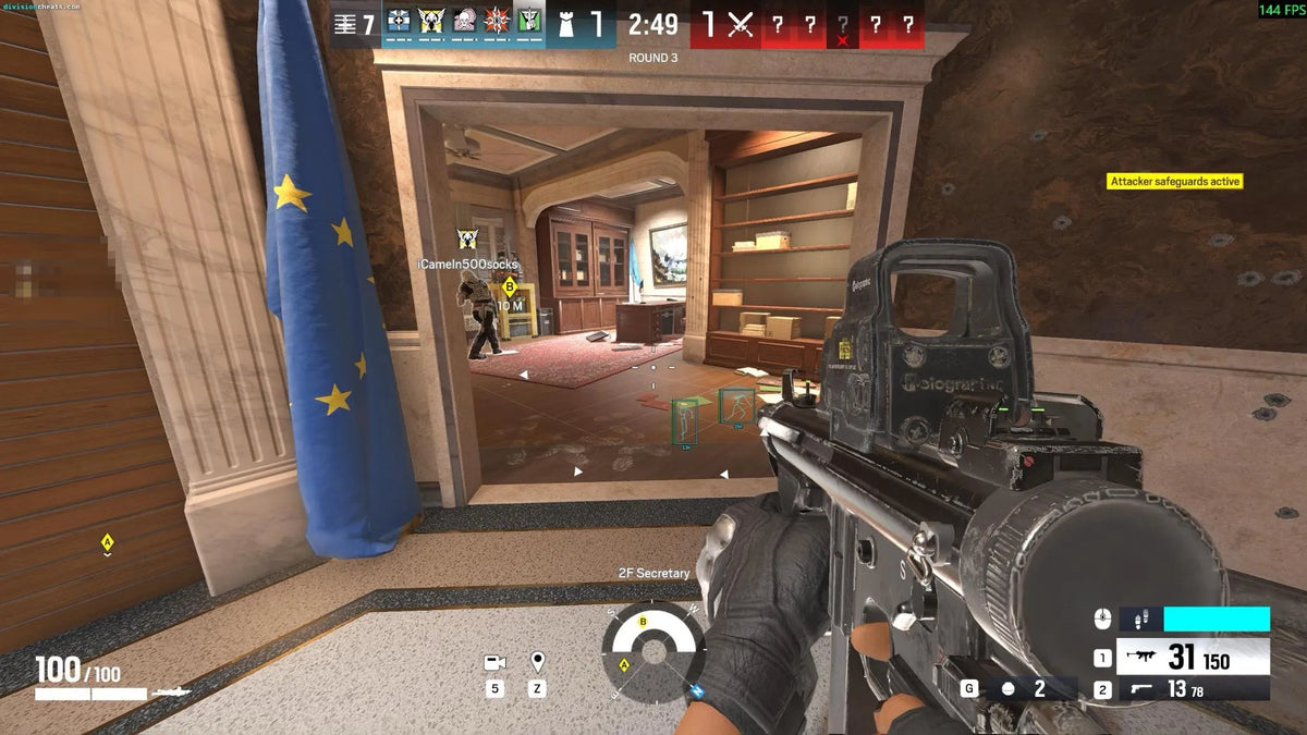 Division DRS6 Cheat in game